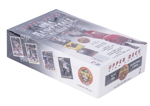 1992-93 Upper Deck High Series Basketball Unopened Box (36 Packs)
